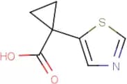 1-Thiazol-5-ylcyclopropanecarboxylic acid
