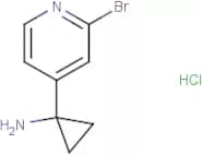 1-(2-Bromopyridin-4-yl)cyclopropan-1-amine hydrochloride