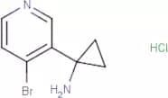 1-(4-Bromopyridin-3-yl)cyclopropan-1-amine hydrochloride
