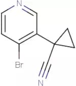 1-(4-Bromopyridin-3-yl)cyclopropane-1-carbonitrile