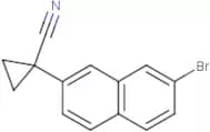 1-(7-Bromonaphthalen-2-yl)cyclopropane-1-carbonitrile