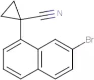1-(7-Bromonaphthalen-1-yl)cyclopropane-1-carbonitrile
