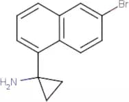 1-(6-Bromonaphthalen-1-yl)cyclopropan-1-amine
