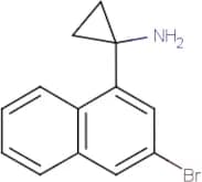1-(3-Bromonaphthalen-1-yl)cyclopropan-1-amine