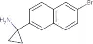 1-(6-Bromonaphthalen-2-yl)cyclopropan-1-amine
