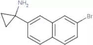 1-(7-Bromonaphthalen-2-yl)cyclopropan-1-amine