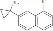 1-(8-bromonaphthalen-2-yl)cyclopropan-1-amine