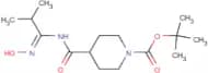 4-(1-Hydroxyimino-2-methylpropylcarbamoyl)-piperidine-1-carboxylic acid tert-butyl ester