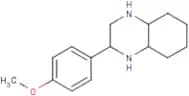 2-(4-Methoxyphenyl)-decahydroquinoxaline, mixture cis/trans isomers