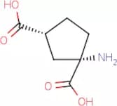 (1S,3R)-1-aminocyclopentane-1,3-dicarboxylic acid