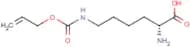 (2R)-6-(Allyloxycarbonylamino)-2-amino-hexanoic acid