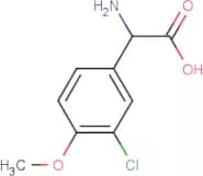 2-Amino-2-(3-chloro-4-methoxy-phenyl)acetic acid