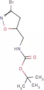 (3-Bromo-4,5-dihydro-isoxazol-5-ylmethyl)carbamic acid tert-butyl ester