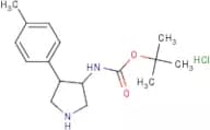 3-Amino-4-(4-methylphenyl)pyrrolidine, 3-BOC protected hydrochloride