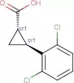 trans-2-(2,6-Dichlorophenyl)cyclopropane-1-carboxylic acid