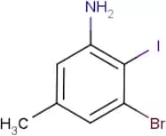 3-Bromo-2-iodo-5-methylaniline