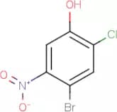 4-Bromo-2-chloro-5-nitrophenol