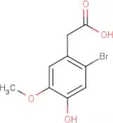 2-Bromo-4-hydroxy-5-methoxyphenylacetic acid