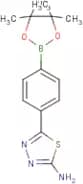 4-(5-Amino-1,3,4-thiadiazol-2-yl)benzeneboronic acid, pinacol ester