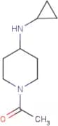 1-[4-(Cyclopropylamino)piperidin-1-yl]ethan-1-one