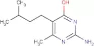 2-Amino-4-hydroxy-6-methyl-5-(3-methylbutyl)pyrimidine