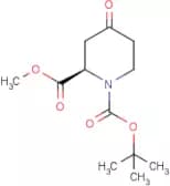 Methyl (2R)-4-oxopiperidine-2-carboxylate, N-BOC protected