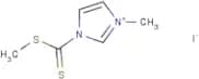 3-Methyl-1-[(methylsulfanyl)methanethioyl]-1H-imidazol-3-ium iodide