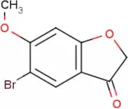 5-Bromo-6-methoxy-2,3-dihydro-1-benzofuran-3-one