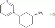 rac-(1R,3S)-3-(Pyridin-3-yl)cyclohexan-1-amine hydrochloride