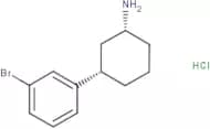rac-(1R,3S)-3-(3-Bromophenyl)cyclohexan-1-amine hydrochloride