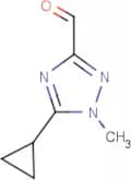5-Cyclopropyl-1-methyl-1H-1,2,4-triazole-3-carbaldehyde