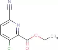Ethyl 3-chloro-6-cyanopicolinate