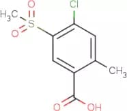 4-Chloro-2-methyl-5-(methylsulfonyl)benzoic acid