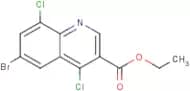 Ethyl 6-bromo-4,8-dichloroquinoline-3-carboxylate