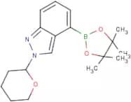 2-(Tetrahydro-2H-pyran-2-yl)-4-(4,4,5,5-tetramethyl-1,3,2-dioxaborolan-2-yl)-2H-indazole