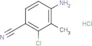 4-Amino-2-chloro-3-methylbenzonitrile hydrochloride