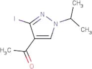 4-Acetyl-3-iodo-1-isopropyl-1H-pyrazole
