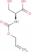 N-(Allyloxycarbonyl)-L-serine
