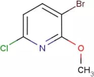 3-Bromo-6-chloro-2-methoxypyridine