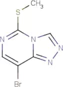 8-Bromo-5-(methylthio)[1,2,4]triazolo[4,3-c]pyrimidine