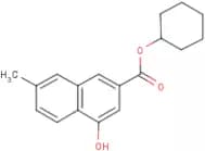 Cyclohexyl 4-hydroxy-7-methyl-2-naphthoate