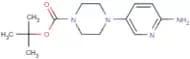 6-(6-Aminopyridin-3-yl)piperazine, N1-BOC protected
