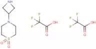 4-(Azetidin-3-yl)thiomorpholine 1,1-dioxide bis(2,2,2-trifluoroacetate)