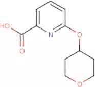 6-[(Tetrahydro-2H-pyran-4-yl)oxy]pyridine-2-carboxylic acid