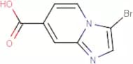 3-Bromoimidazo[1,2-a]pyridine-7-carboxylic acid