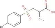 3-[(4-Bromophenyl)sulphonyl]-2-methylpropanoic acid