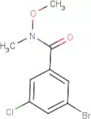 3-Bromo-5-chloro-N-methoxy-N-methylbenzamide