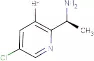 (S)-1-(3-Bromo-5-chloropyridin-2-yl)ethanamine