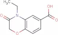 4-Ethyl-3,4-dihydro-3-oxo-2H-1,4-benzoxazine-6-carboxylic acid