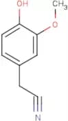 4-Hydroxy-3-methoxyphenylacetonitrile